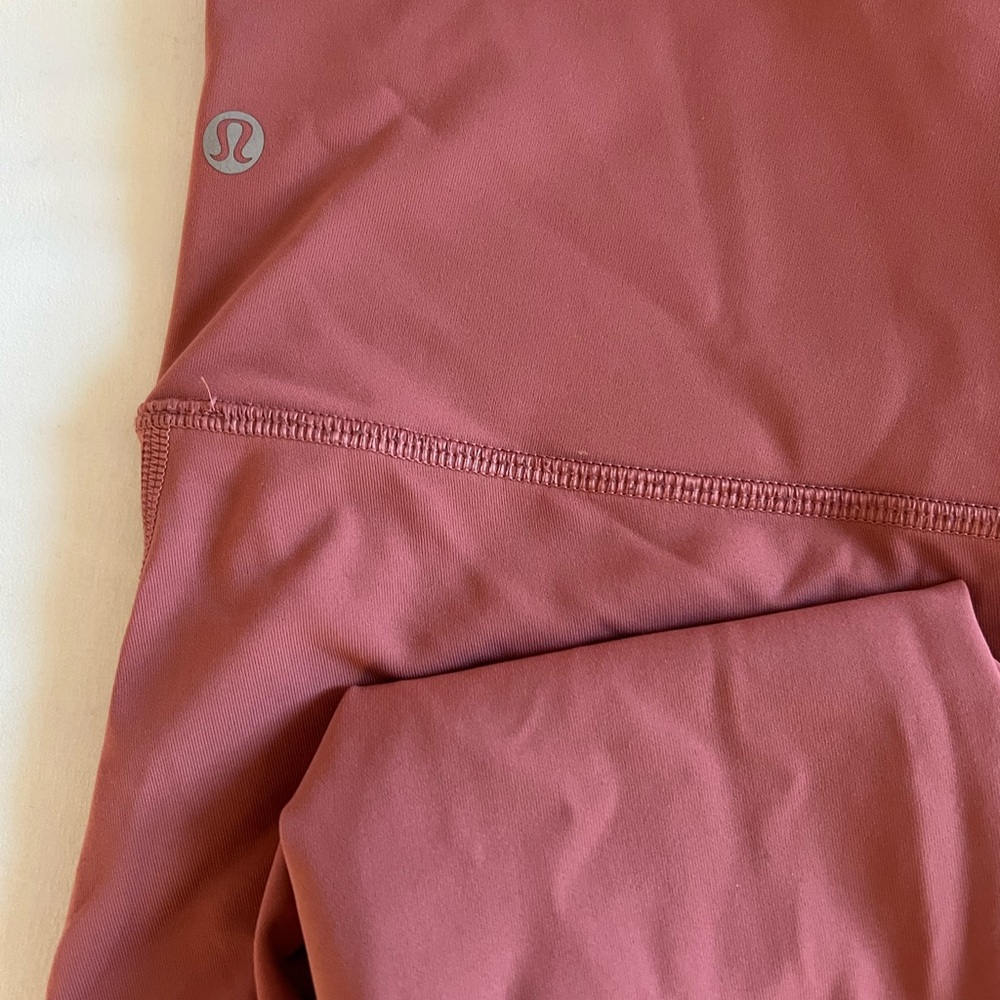 Lululemon Pink Rose Leggings